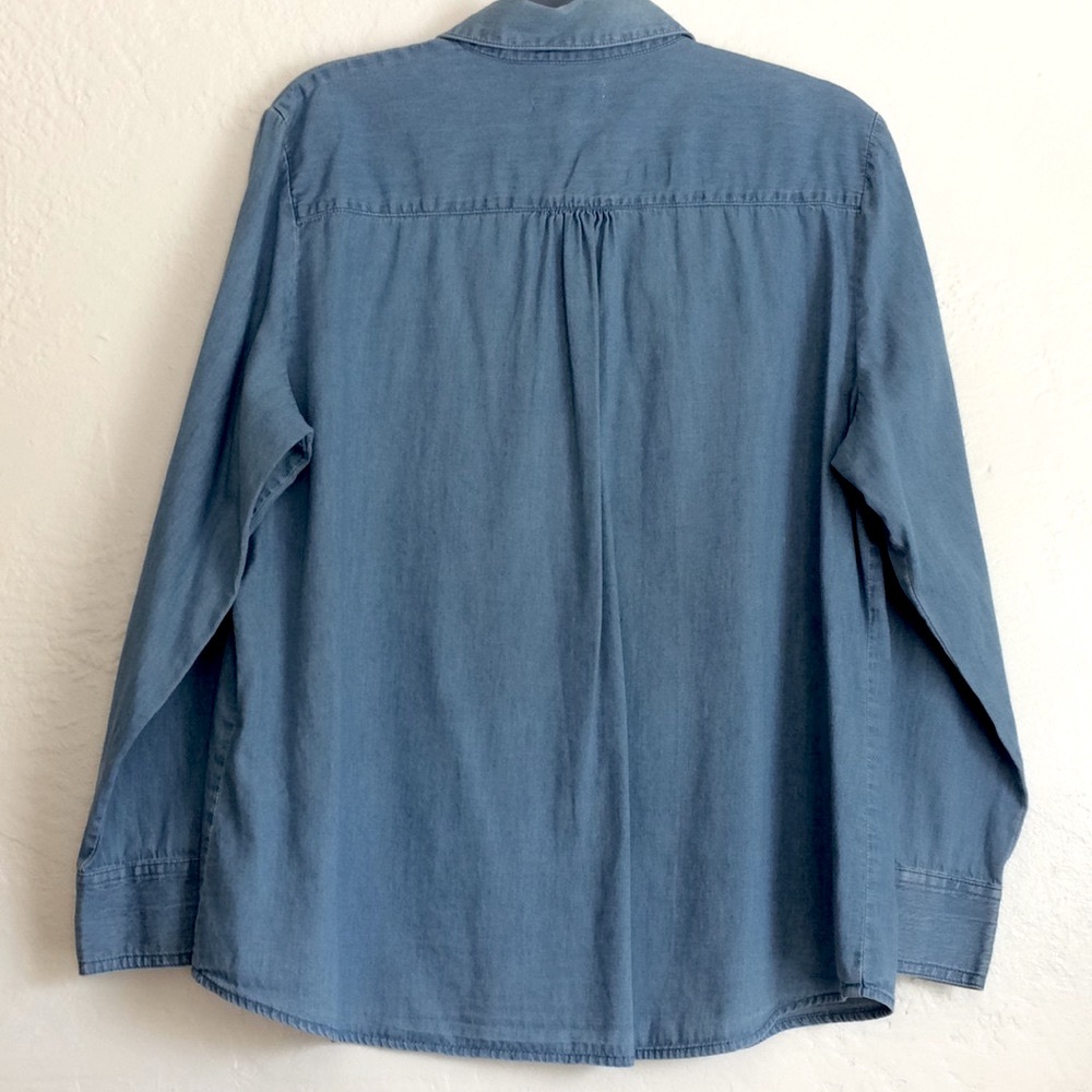 Anthropologie cloth & stone soft chambray tunic - Picture 4 of 8